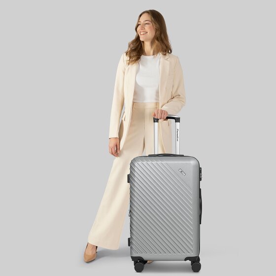 Check.In Paradise 2.0 4 Rollen Trolley M 68 cm mit Dehnfalte