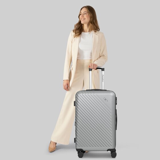 Check.In Paradise 2.0 4 Rollen Trolley M 68 cm mit Dehnfalte