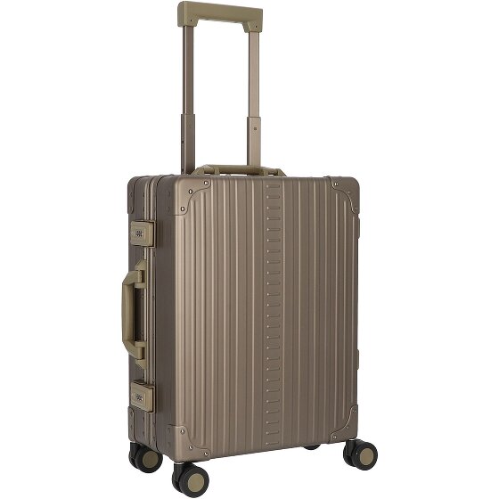 Aleon Traveler International 4-Rollen Kabinentrolley Aluminium 55 cm