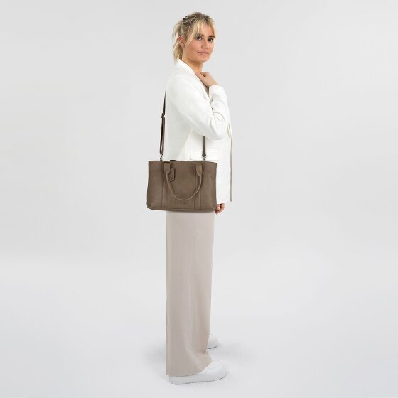 Burkely Soft Skylar Schultertasche Leder 36 cm Laptopfach