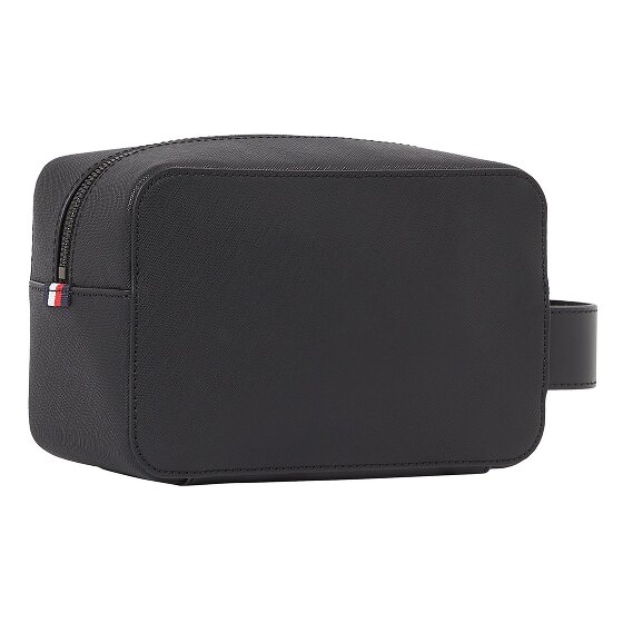 Tommy Hilfiger TH Business Kulturbeutel Leder 21 cm