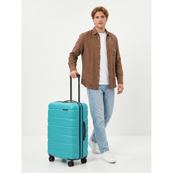 Franky Munich 4.0 4-Rollen Trolley M 66 cm mit Dehnfalte