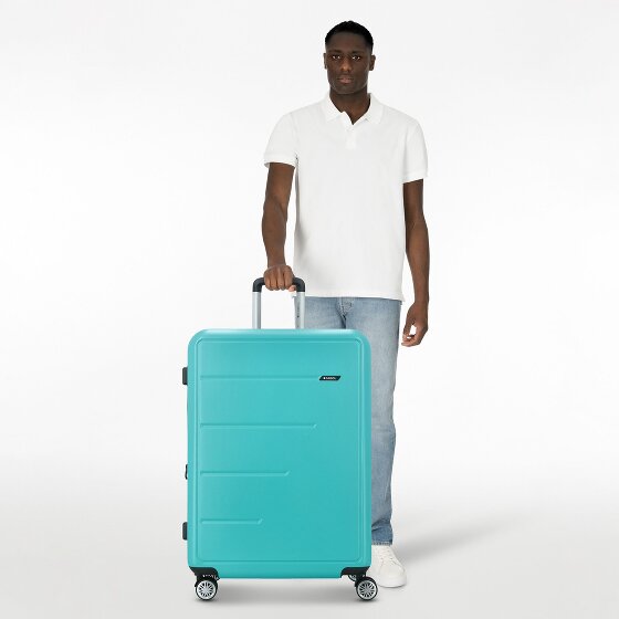 Gabol Future Plus 4 Rollen Trolley 74 cm mit Dehnfalte