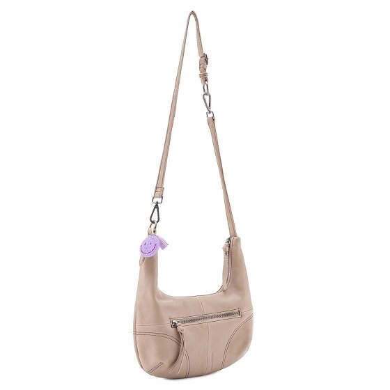 FredsBruder Take A Smile Umhängetasche Leder 33 cm