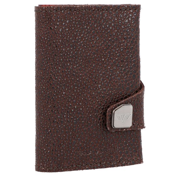 Tru Virtu Click & Slide Kreditkartenetui Geldbörse RFID Leder 6,5 cm