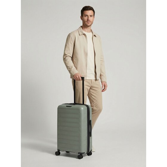 d&n Toronto 4 Rollen Trolley M 65 cm mit Dehnfalte