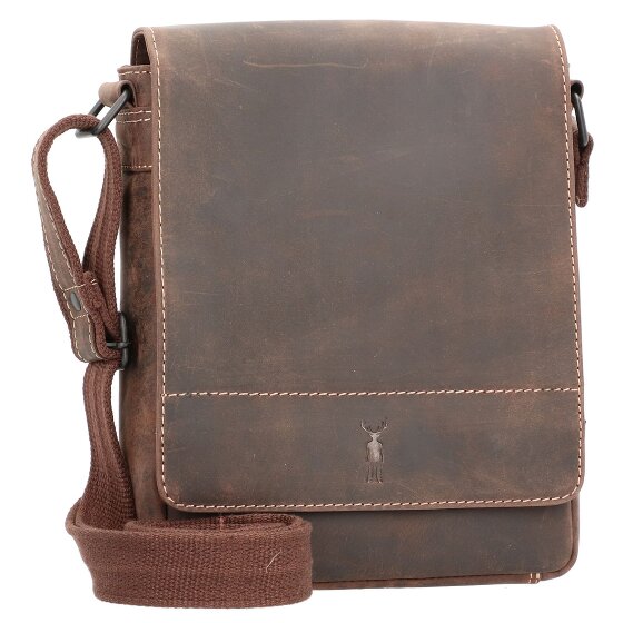 Jack Kinsky Baltimore 3 Umhängetasche Leder 19 cm