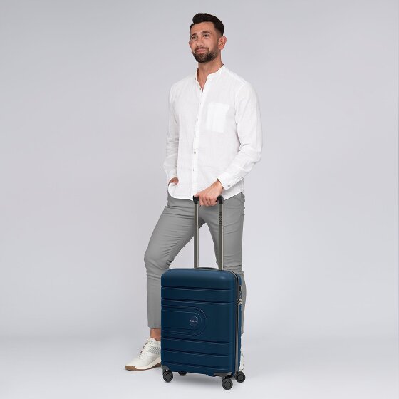 Redolz Essentials 11 CABIN 4 Rollen Kabinentrolley 55 cm