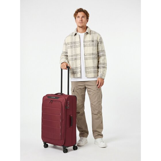 Travelite Skaii 4 Rollen Trolley L 78 cm mit Dehnfalte