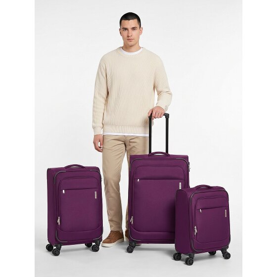 Travelite Priego 4 Rollen Kofferset 3-teilig