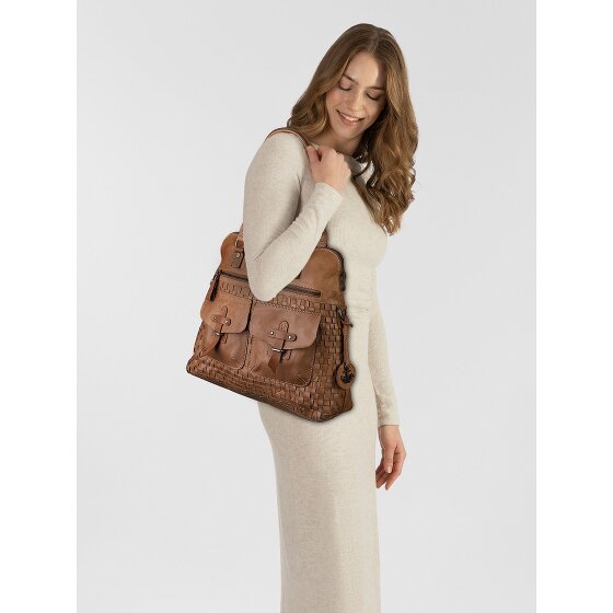 Harbour 2nd Urban Poets Alexandra-Up Schultertasche Leder 29 cm