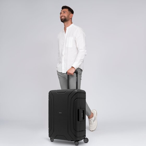 Redolz Essentials 15 4-Rollen Trolley 65 cm mit Dreipunkt-Verschluss