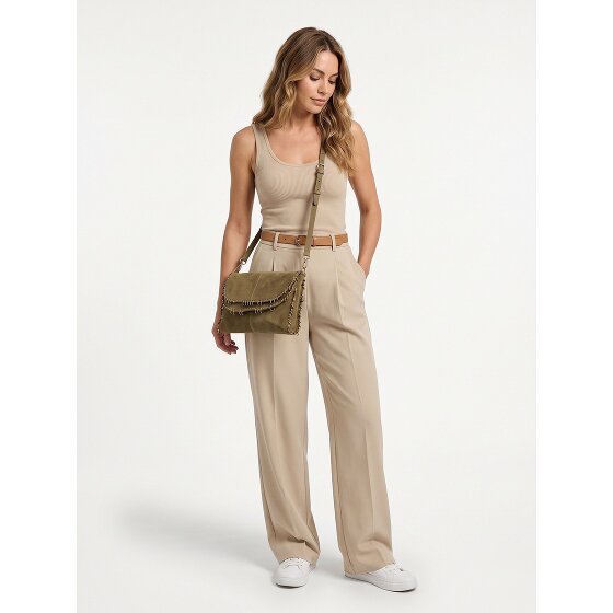 Patrizia Pepe Radical Boho Schultertasche Leder 35 cm