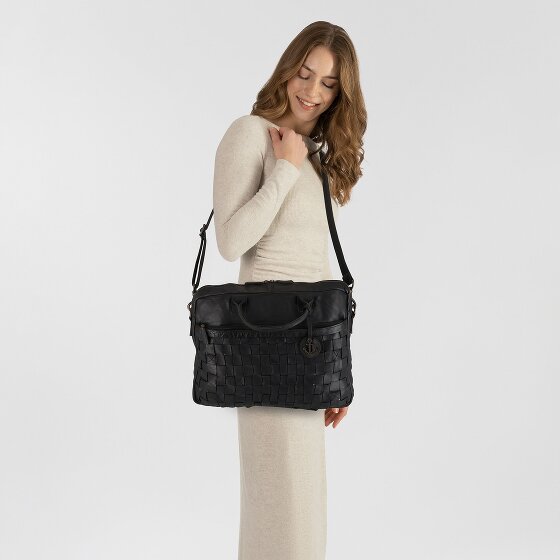 Harbour 2nd Urban Poets Blaise Aktentasche Leder 40 cm Laptopfach