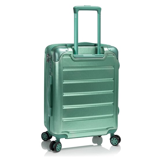 Heys Alumix 4 Rollen Kabinentrolley S 55 cm mit Dehnfalte