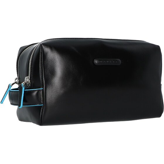 Piquadro Blue Square Kulturbeutel Leder 25 cm