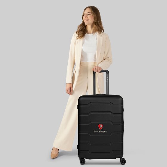 Tonino Lamborghini Bologna 4 Rollen Trolley M 67 cm