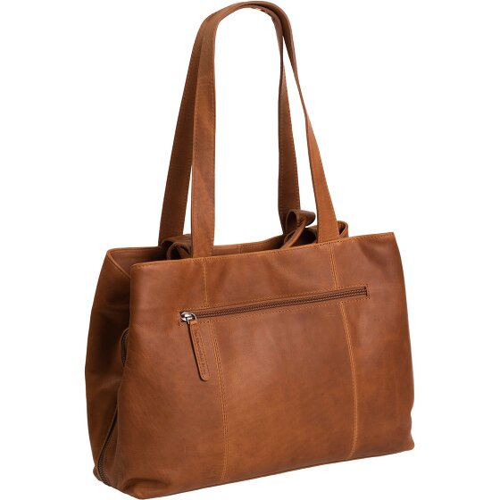 The Chesterfield Brand Wax Pull Up Schultertasche Leder 36.5 cm