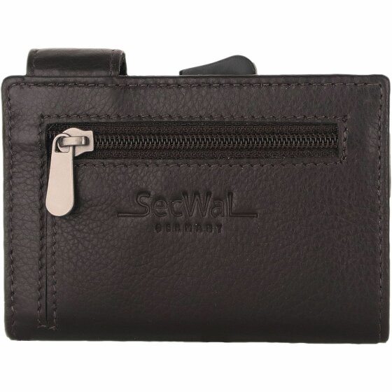 SecWal SecWal 1 Kreditkartenetui Geldbörse RFID Leder 9 cm