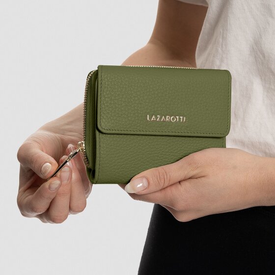Lazarotti Bologna Leather Geldbörse Leder 12 cm