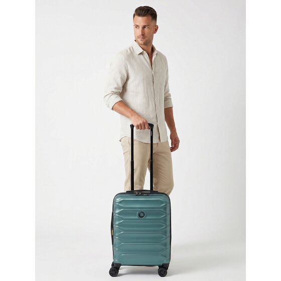 Delsey Paris Meteor 4 Rollen Kabinentrolley 55 cm mit Dehnfalte