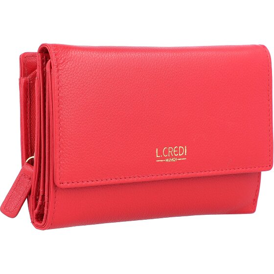 L.Credi Evelyn Geldbörse RFID Schutz Leder 14.5 cm