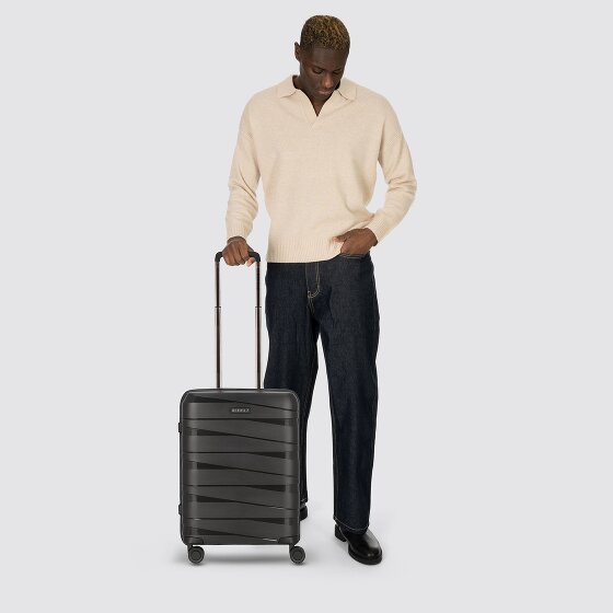 Redolz Essentials 10 CABIN 4 Rollen Kabinentrolley 55 cm