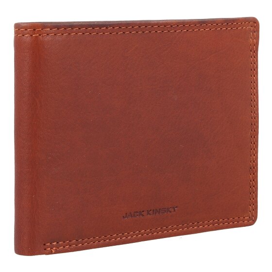 Jack Kinsky Montreal Geldbörse RFID Schutz Leder 12 cm