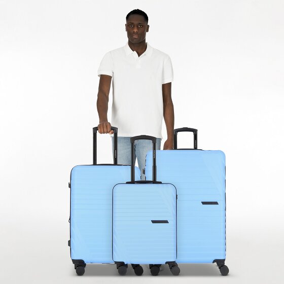 Cocoono Larnaka 4 Rollen Kofferset 3-teilig mit Dehnfalte