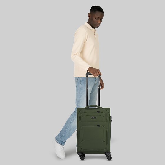 Smartbox Edition 04 4 Rollen Kabinentrolley 55 cm mit Dehnfalte