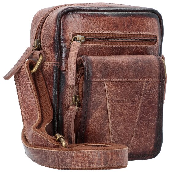 Greenland Nature Mascu & Line Umhängetasche Leder 20 cm