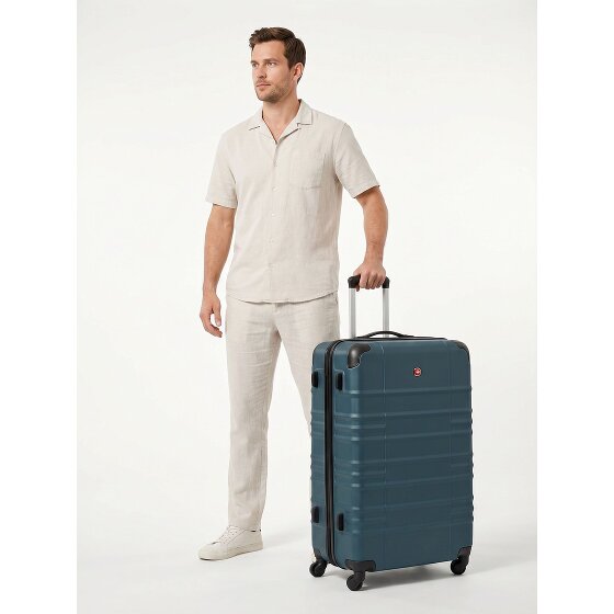 Wenger Amplar Evo 4 Rollen Trolley L 75 cm mit Dehnfalte