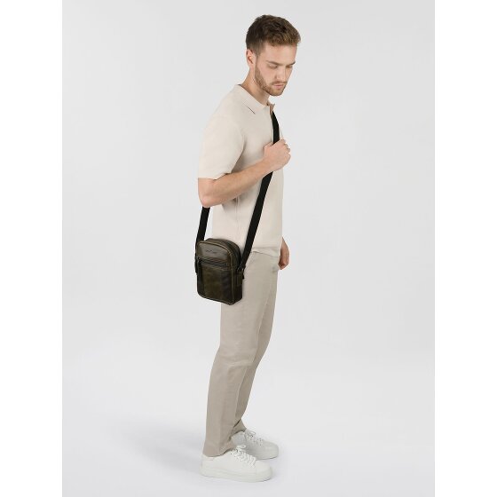 Greenburry Newport Mini Bag Umhängetasche Leder 18 cm