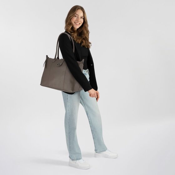 Harbour 2nd Just Pure Malin Shopper Tasche Leder 40 cm