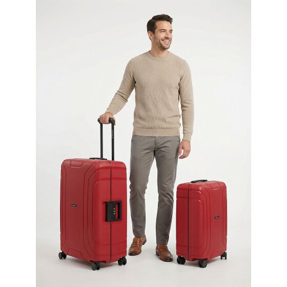 Redolz Essentials 15 4-Rollen 15 Kofferset S+L mit Dreipunktverschluss