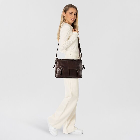 Harbour 2nd Ashton Messenger Leder 25 cm Laptopfach