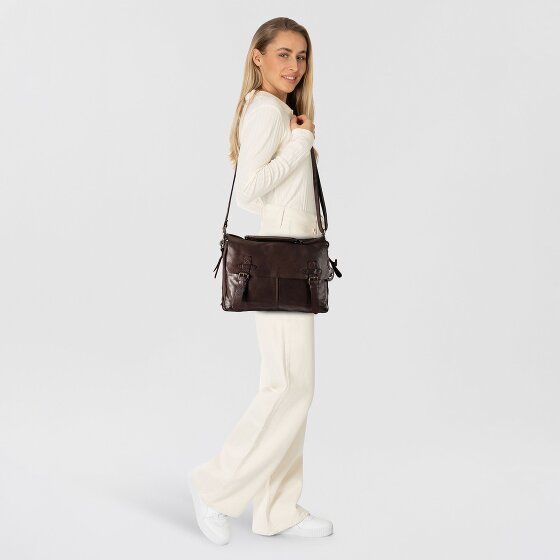 Harbour 2nd Ashton Messenger Leder 25 cm Laptopfach