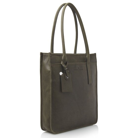 Castelijn & Beerens Carisma Schultertasche RFID Schutz Leder 39 cm Laptopfach