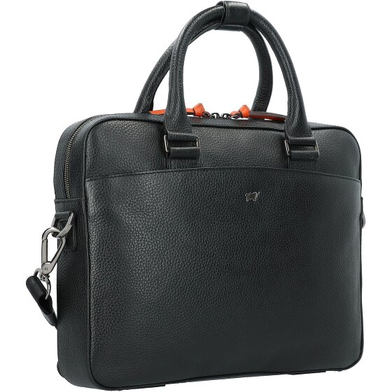 Braun Büffel Novara Aktentasche Leder 38 cm Laptopfach