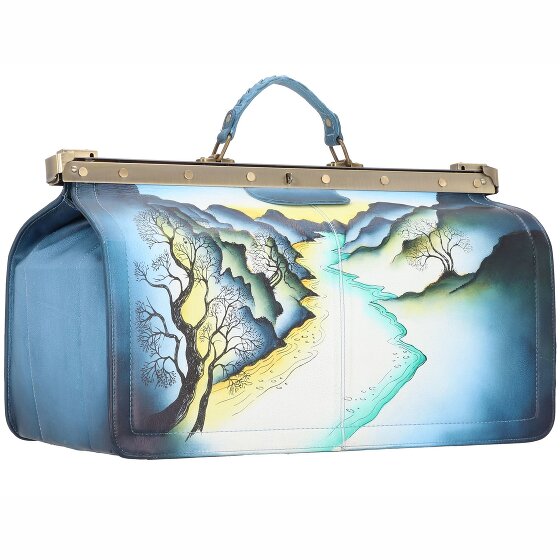 Greenland Nature Art+Craft Doktorkoffer Leder 48 cm Laptopfach