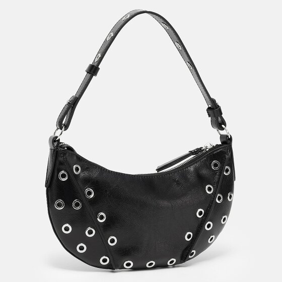 LES VISIONNAIRES Enya Mini Rivet Schultertasche Leder 27 cm