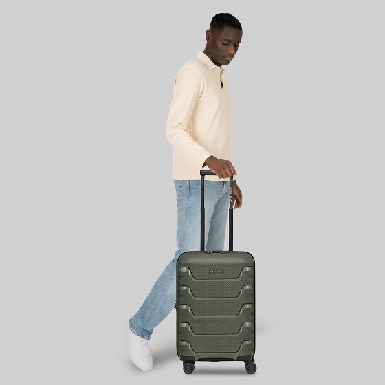 Smartbox Edition 01 4 Rollen Kabinentrolley 55 cm mit Dehnfalte