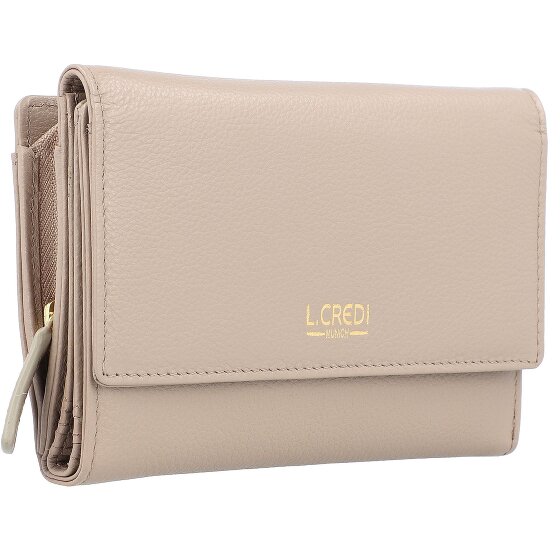 L.Credi Evelyn Geldbörse RFID Schutz Leder 14.5 cm