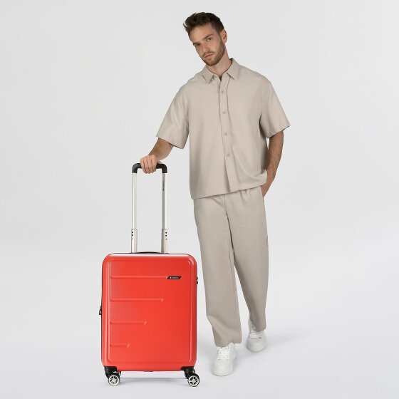 Gabol Future Plus 4 Rollen Kabinentrolley 55 cm mit Dehnfalte