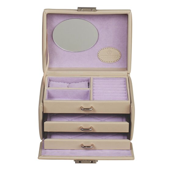 Windrose Merino Schmuckkasten 15 cm