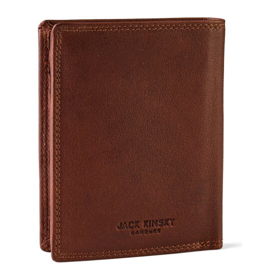 Jack Kinsky Porto 100 Geldbörse RFID Schutz Leder 10 cm