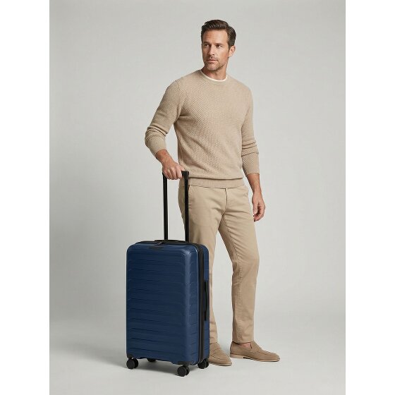 d&n Toronto 4 Rollen Trolley M 65 cm mit Dehnfalte