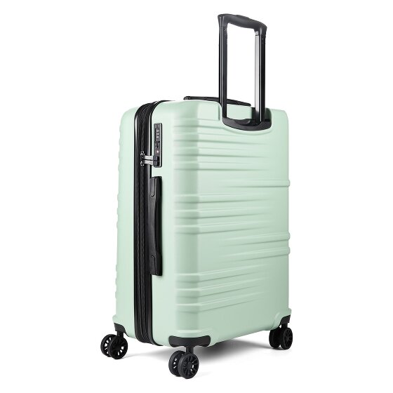 Pack Easy Mena 4 Rollen Trolley 64 cm mit Dehnfalte