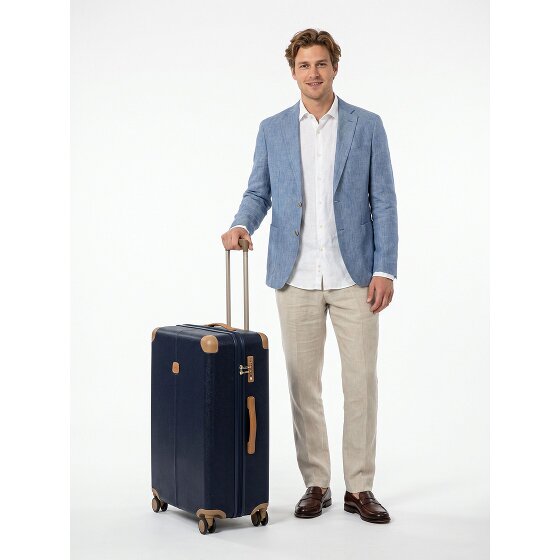 Bric's Life 4 Rollen Trolley L 78 cm mit Dehnfalte