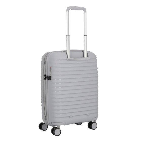 d&n Travel Line 4500 4 Rollen Kabinentrolley S 55 cm mit Dehnfalte